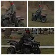 Utica police are searching for suspects who evaded them on ATVs. (Courtesy Utica Police)